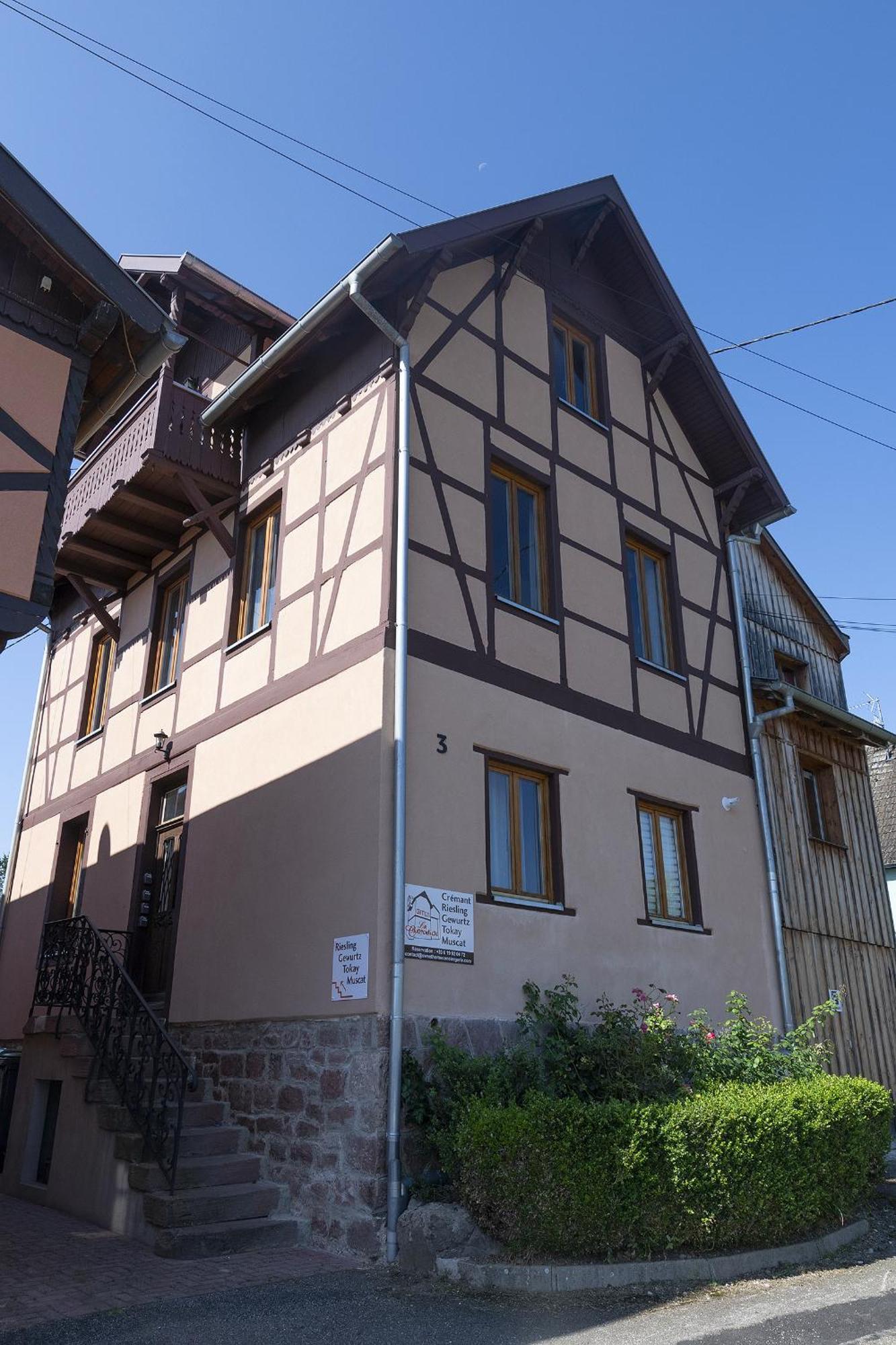 Riesling - Vue Imprenable Sur Le Vignoble - Renove Recemment - Parking Gratuit Lejlighed Riquewihr Eksteriør billede